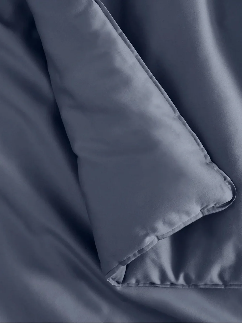 Organic Cotton Sateen Comforter Set in Mineral